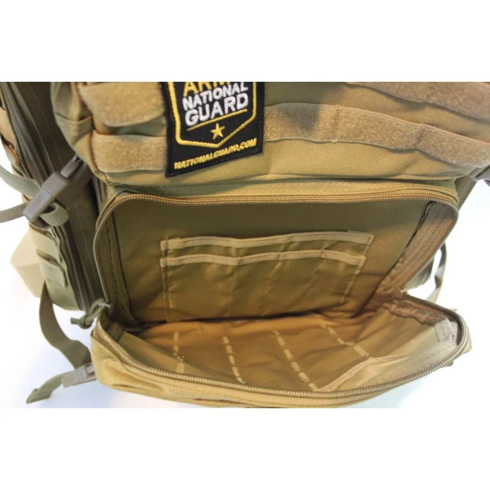 Utah Army National Guard Tactical Backpack MOLLE Coyote Military Sling Rucksack
